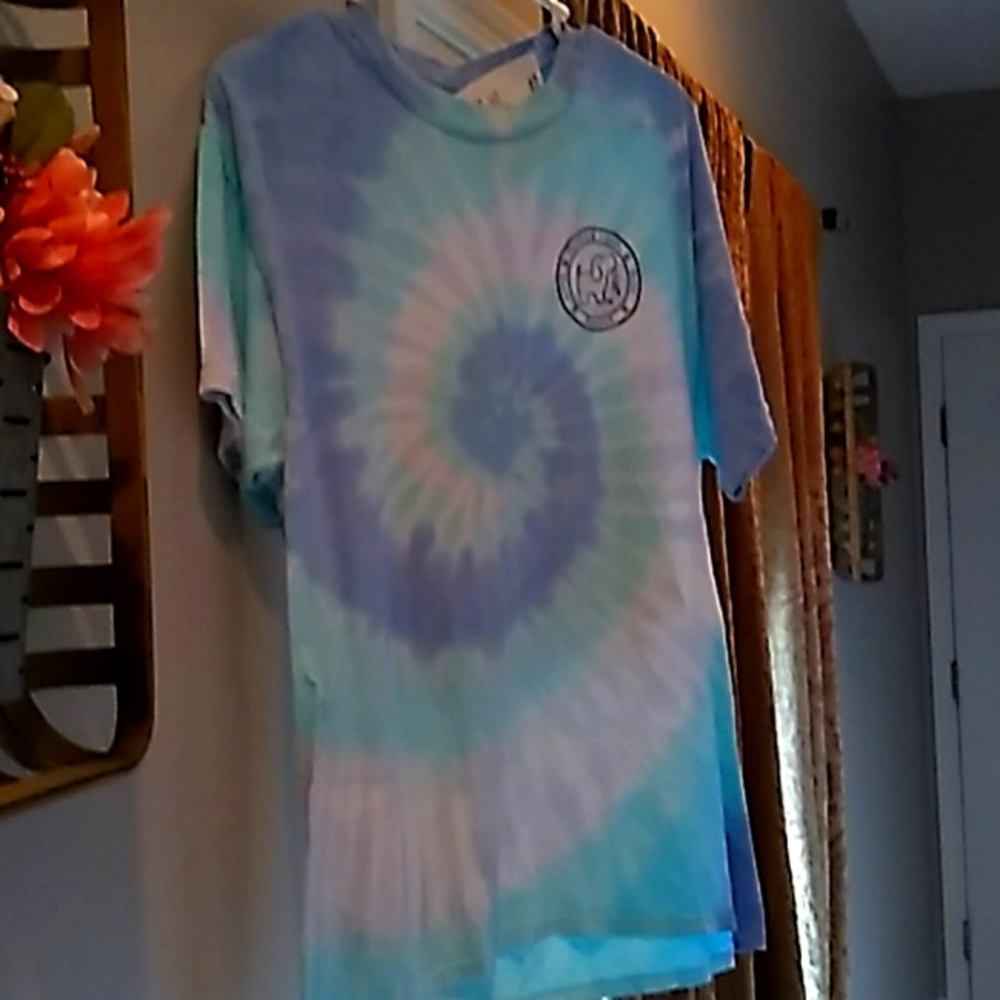 Puppy Love tye dye tshirt